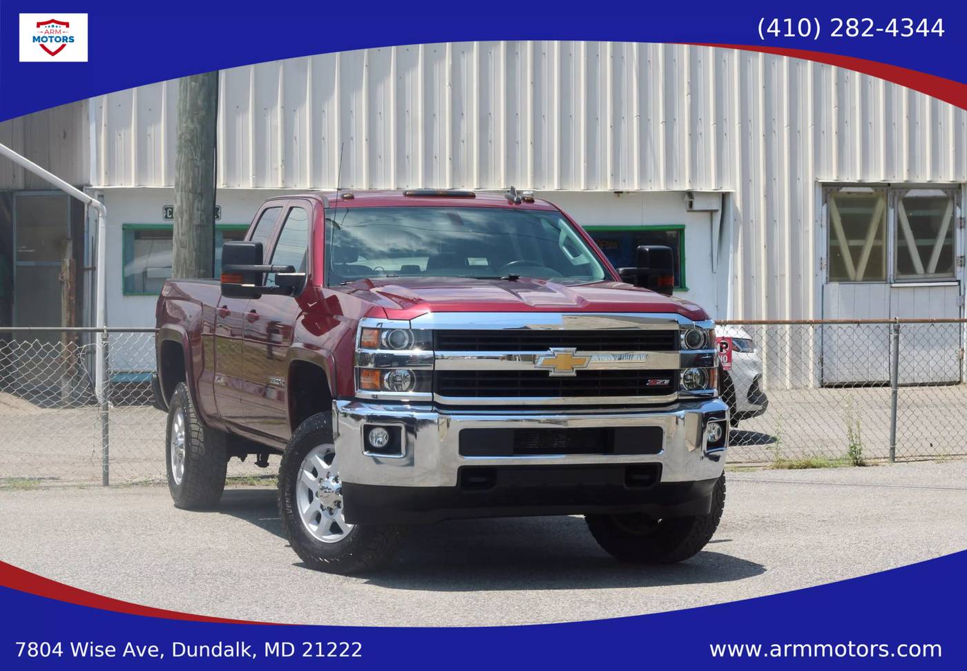 2015 Chevrolet Silverado 2500HD LT — Pickup Truck — 103,849 mi — Dundalk, MD