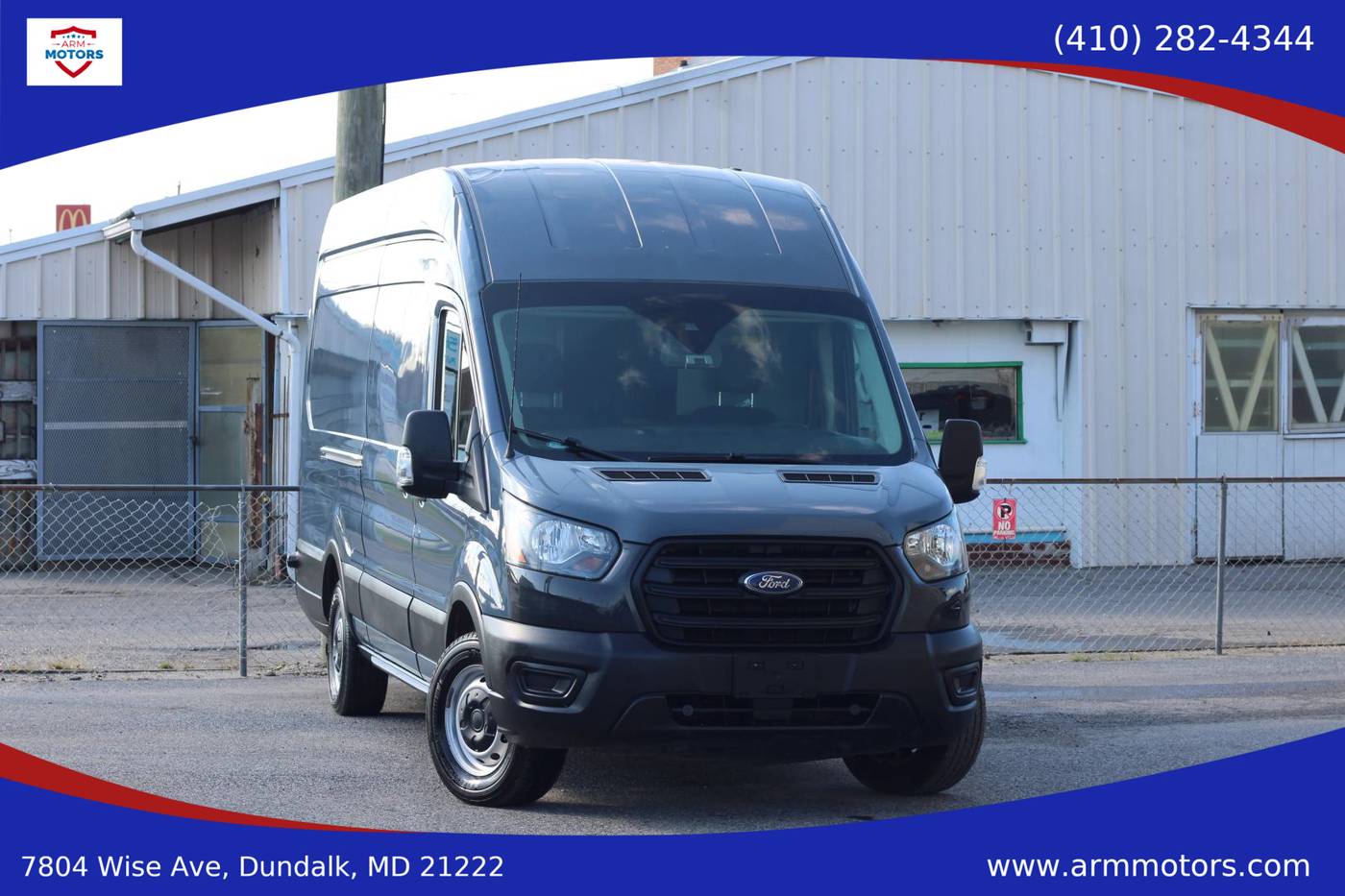 2020 Ford Transit Cargo Van T-250 — Cargo Van — 60,867 mi — Dundalk, MD