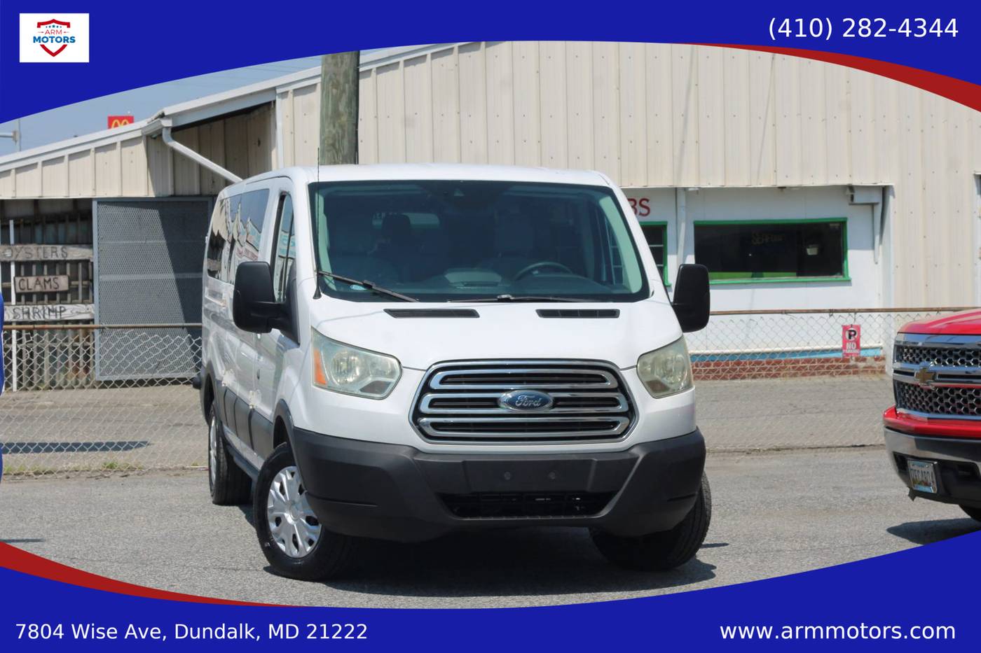 2015 Ford Transit Passenger Wagon T-350 XLT — Passenger Van — 9,939 mi — Dundalk, MD