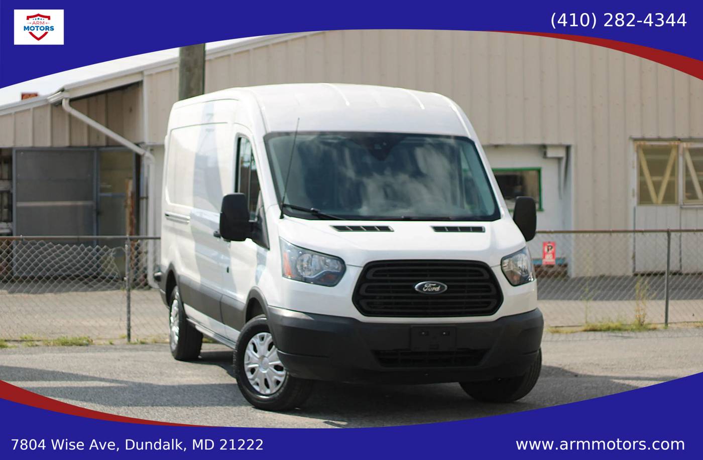 2019 Ford Transit Cargo Van T-250 — Cargo Van — 75,213 mi — Dundalk, MD