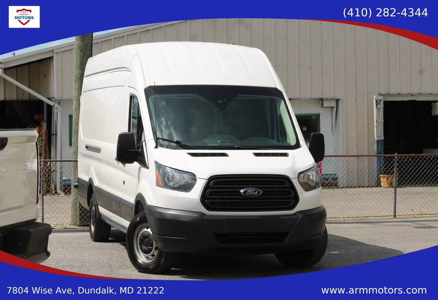 2017 Ford Transit Cargo Van T-350 — Cargo Van — 98,227 mi — Dundalk, MD