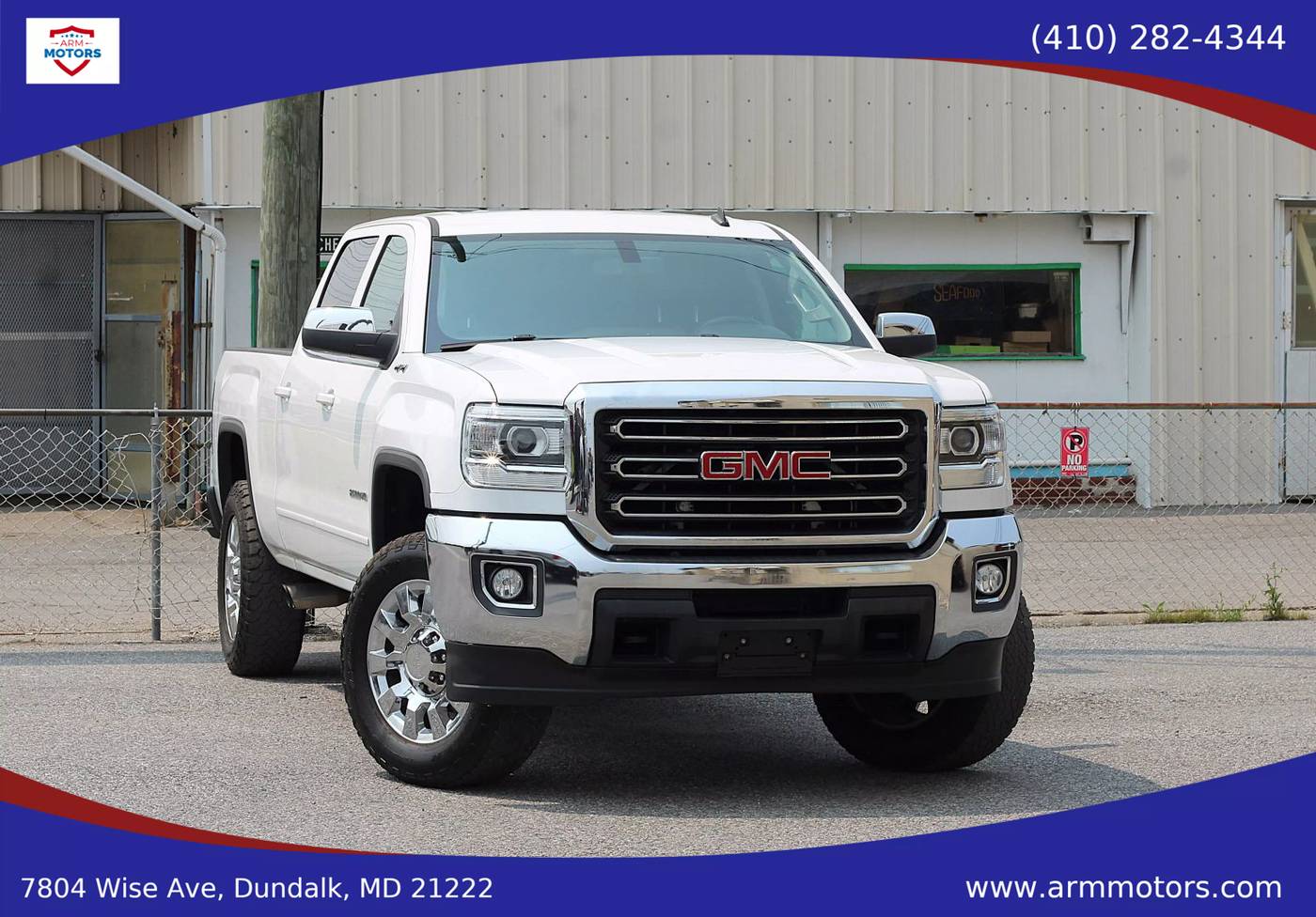 2015 GMC Sierra 2500HD SLE — Pickup Truck — 202,689 mi — Dundalk, MD