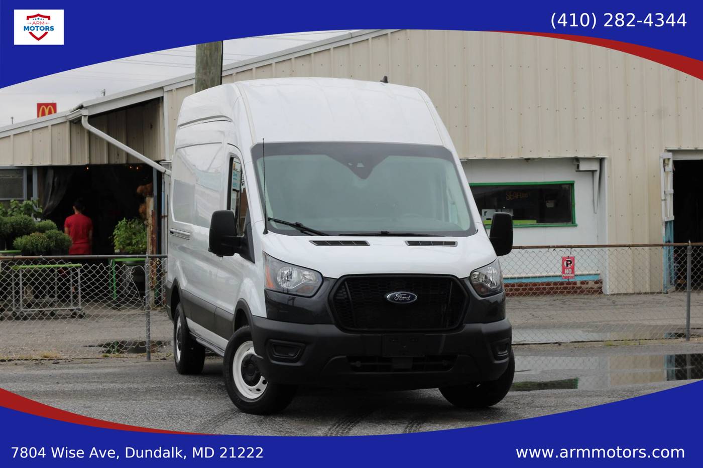 2021 Ford Transit Cargo Van T-250 — Cargo Van — 84,011 mi — Dundalk, MD