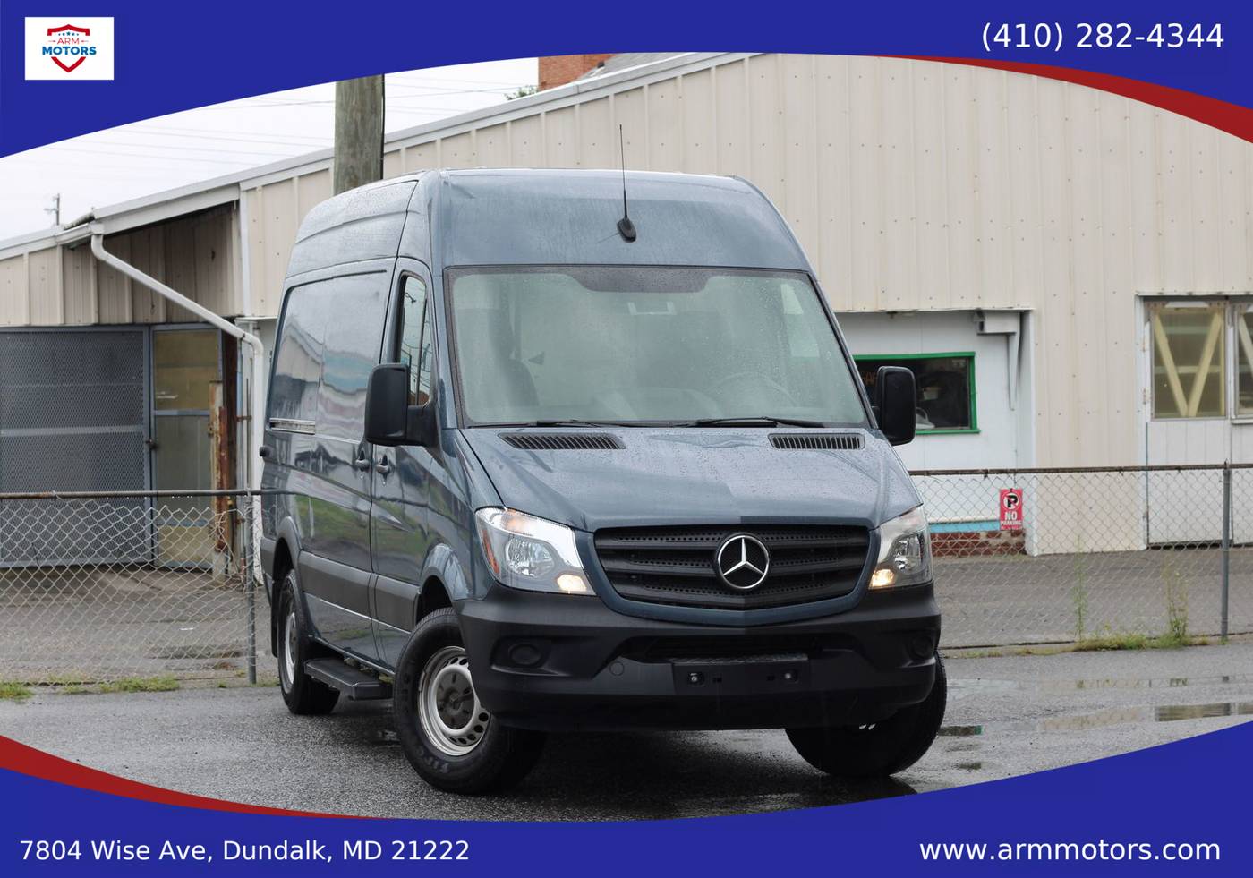 2018 Mercedes-Benz Sprinter Cargo Van 2500 — Cargo Van — 85,470 mi — Dundalk, MD