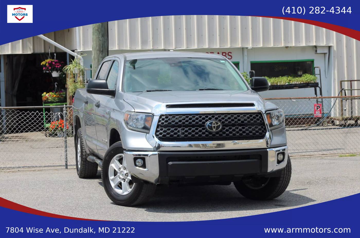 2021 Toyota Tundra SR5 — Pickup Truck — 91,969 mi — Dundalk, MD