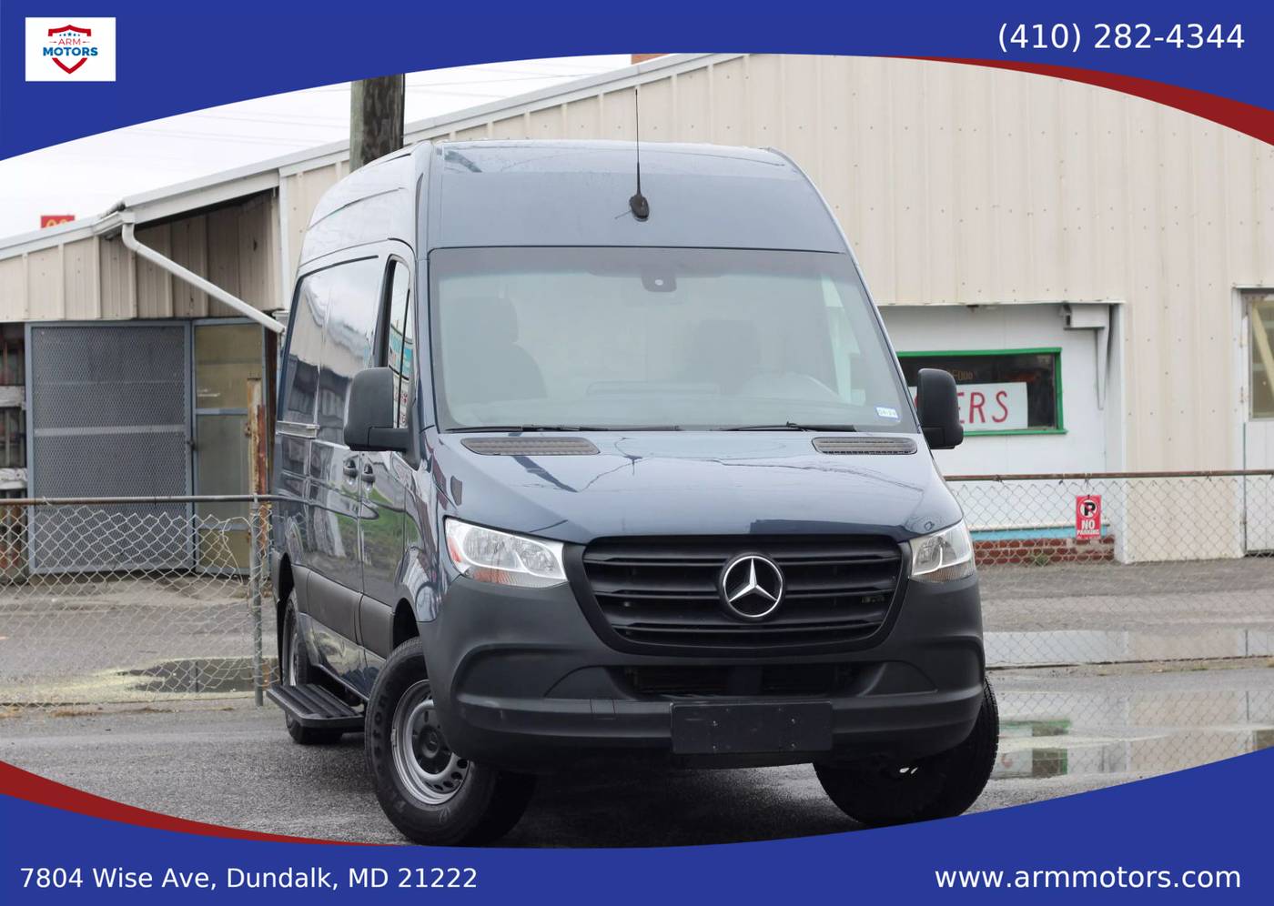 2019 Mercedes-Benz Sprinter Cargo Van 3500 — Cargo Van — 87,493 mi — Dundalk, MD