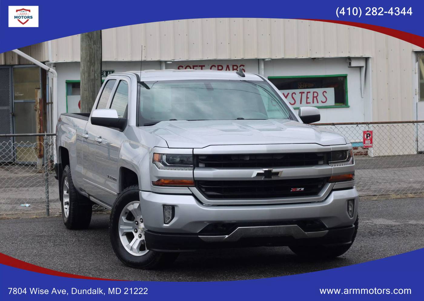 2017 Chevrolet Silverado 1500 LT — Pickup Truck — 123,459 mi — Dundalk, MD