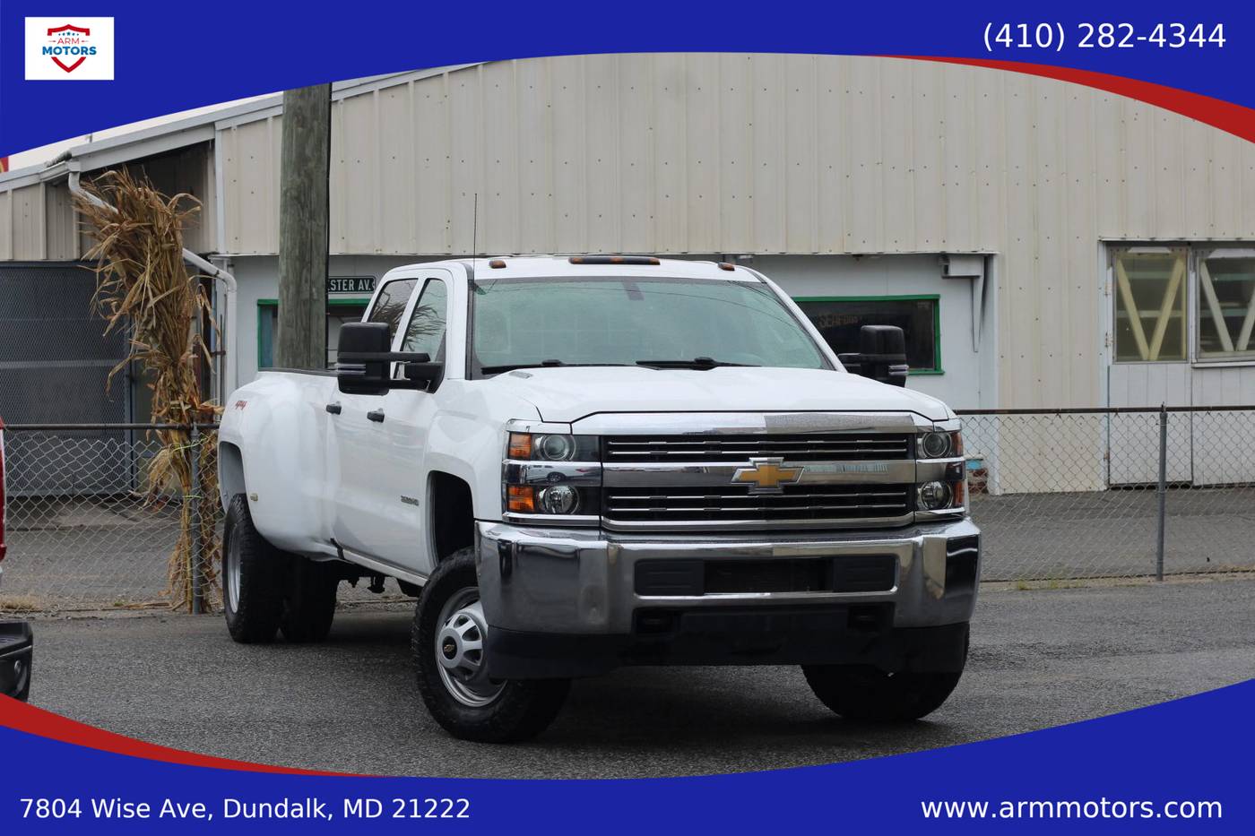 2016 Chevrolet Silverado 3500HD WT — Pickup Truck — 70,106 mi — Dundalk, MD