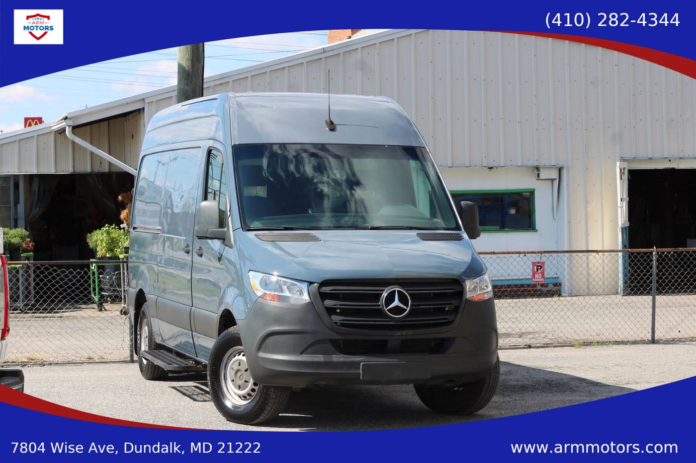 2019 Mercedes-Benz Sprinter Cargo Van 3500 — Cargo Van — 113,969 mi — Dundalk, MD