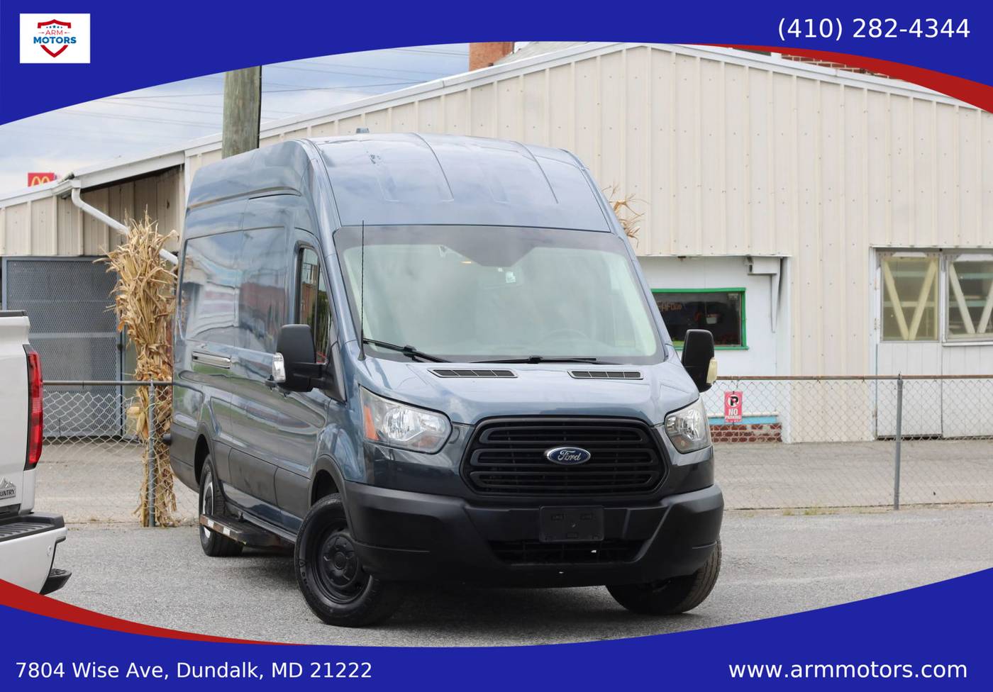 2019 Ford Transit Cargo Van T-250 — Cargo Van — 84,468 mi — Dundalk, MD