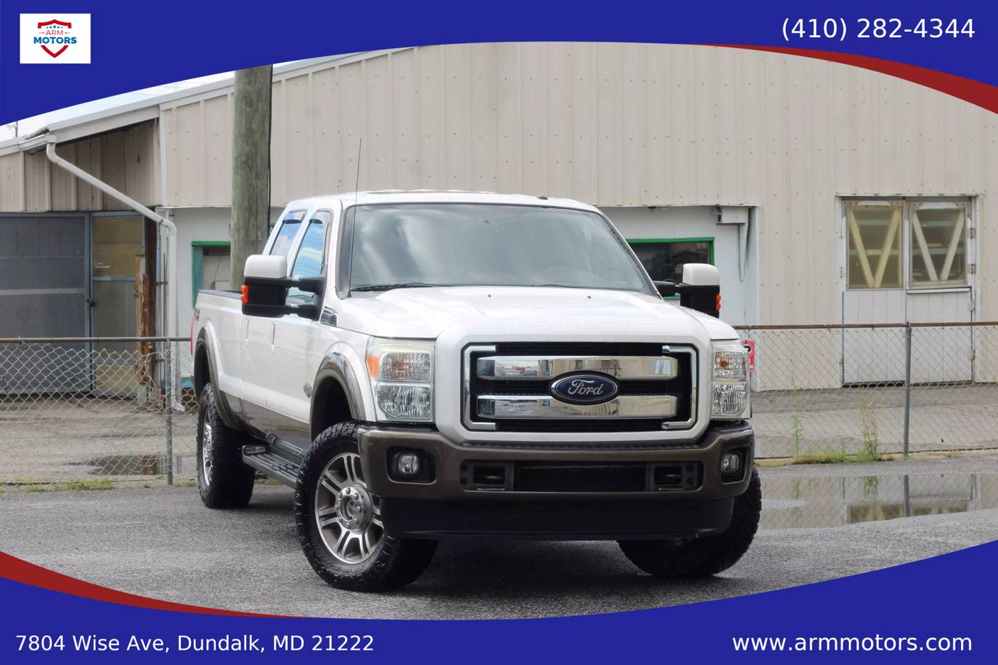2016 Ford Super Duty F-350 King Ranch — Pickup Truck — 117,549 mi — Dundalk, MD