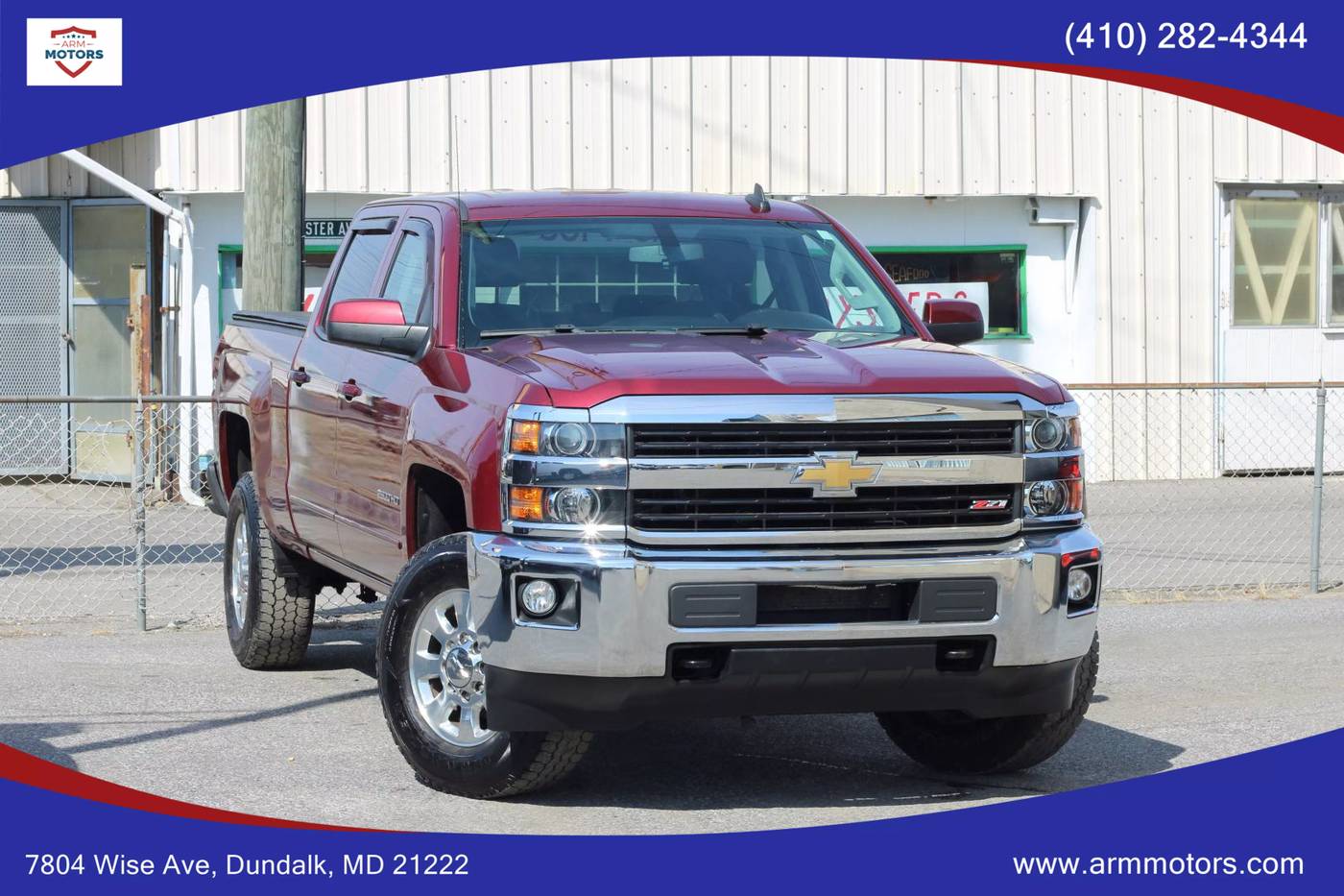 2015 Chevrolet Silverado 2500HD LT — Pickup Truck — 114,981 mi — Dundalk, MD