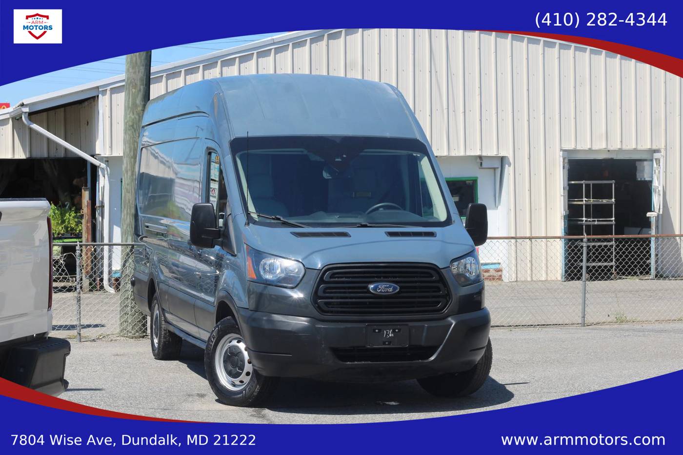 2019 Ford Transit Cargo Van T-250 — Cargo Van — 81,104 mi — Dundalk, MD