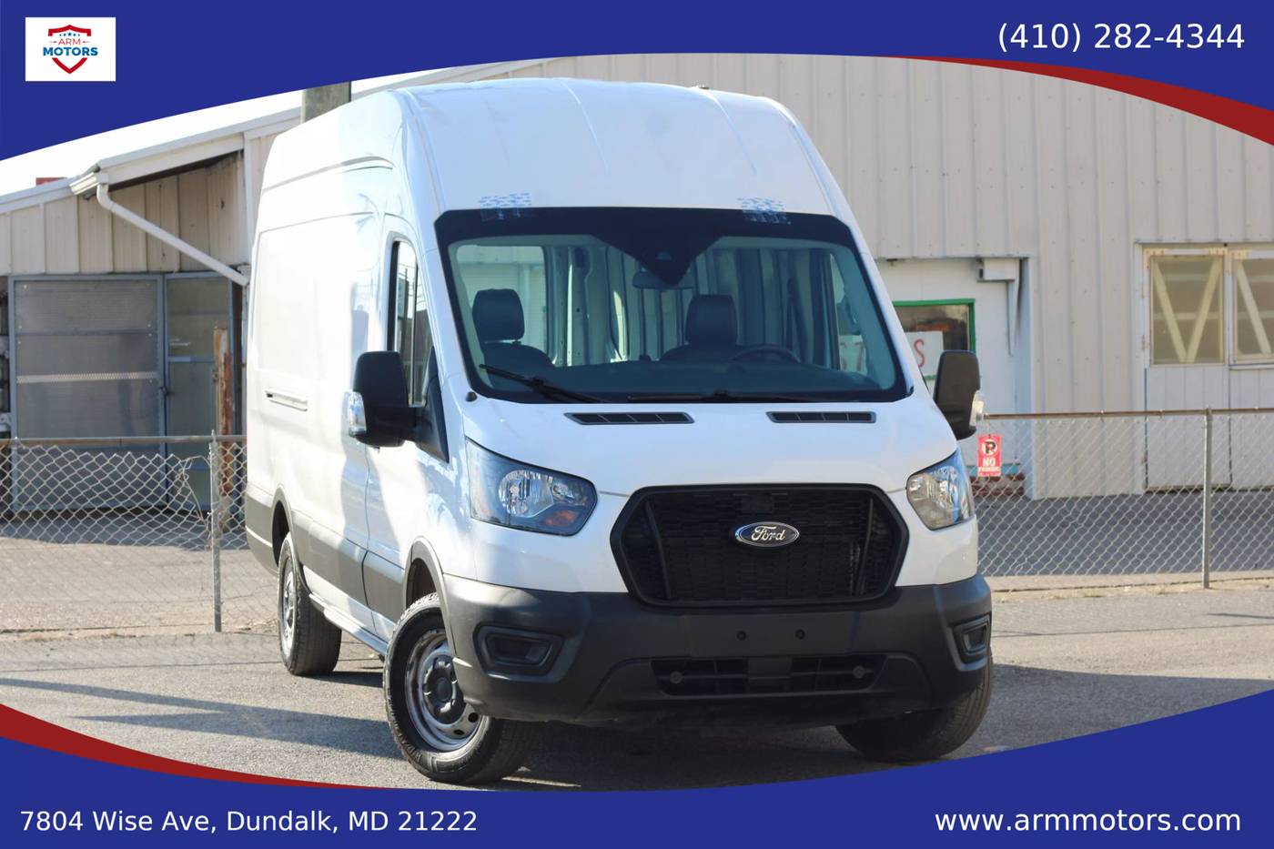 2021 Ford Transit Cargo Van T-250 — Cargo Van — 46,687 mi — Dundalk, MD