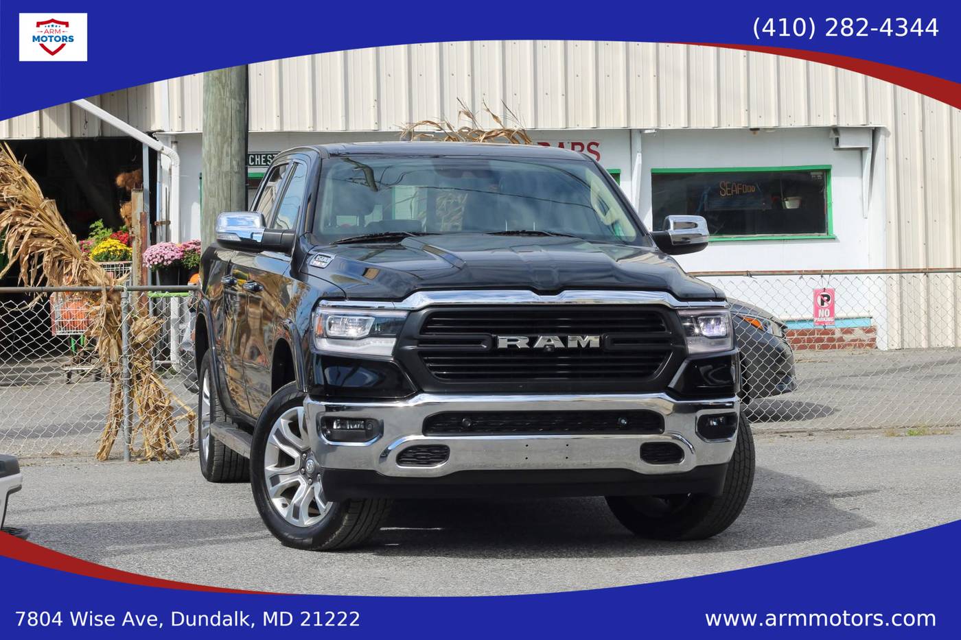 2019 Ram 1500 Laramie — Pickup Truck — 48,749 mi — Dundalk, MD