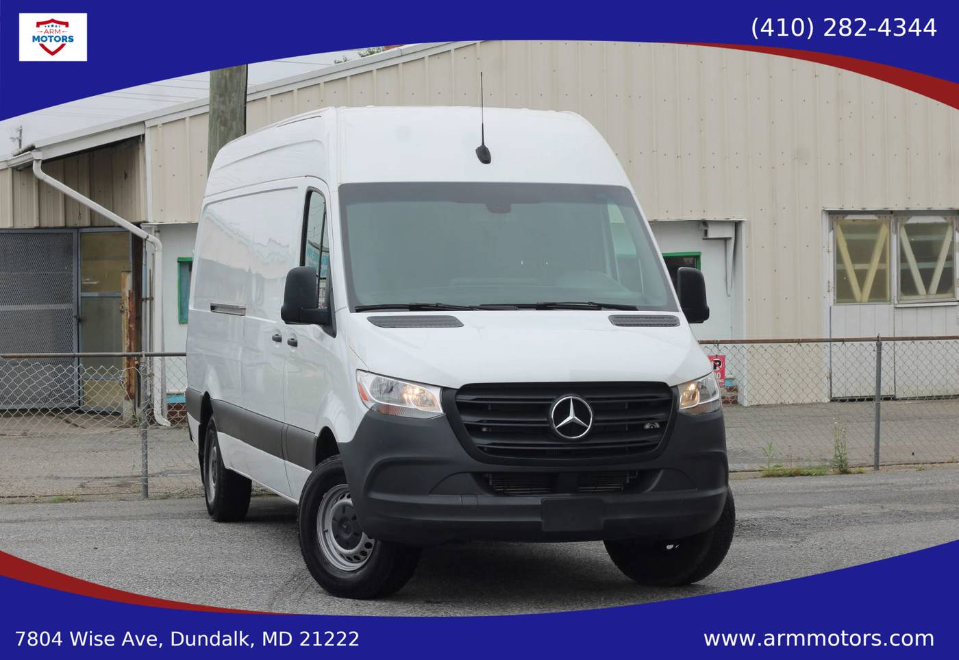 2023 Mercedes-Benz Sprinter Cargo Van 2500 — Cargo Van — 35,143 mi — Dundalk, MD