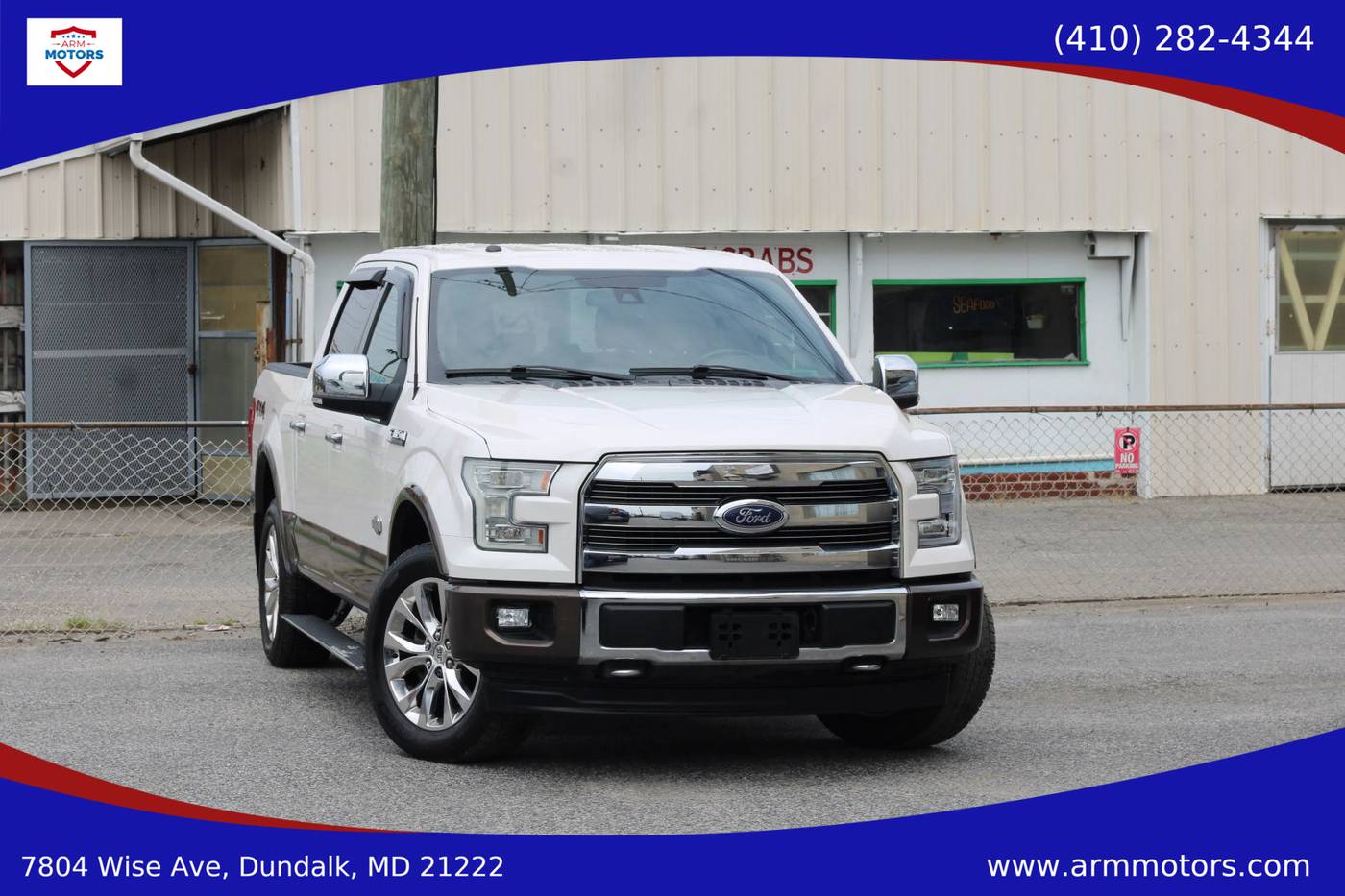 2016 Ford F-150 King Ranch — Pickup Truck — 109,641 mi — Dundalk, MD