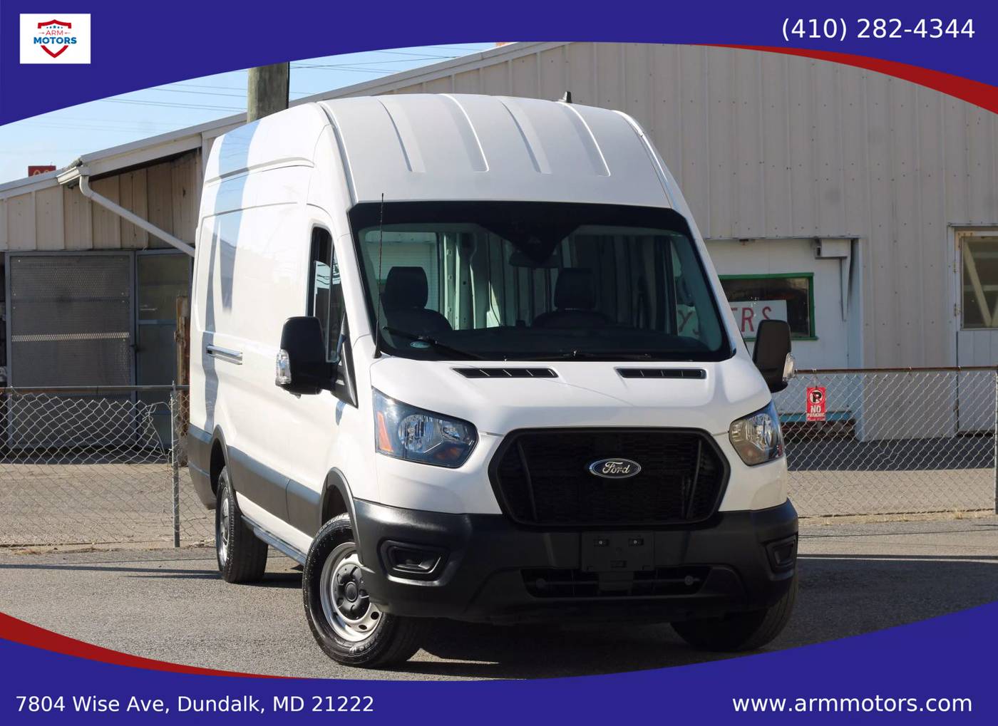 2021 Ford Transit Cargo Van T-250 — Cargo Van — 61,252 mi — Dundalk, MD