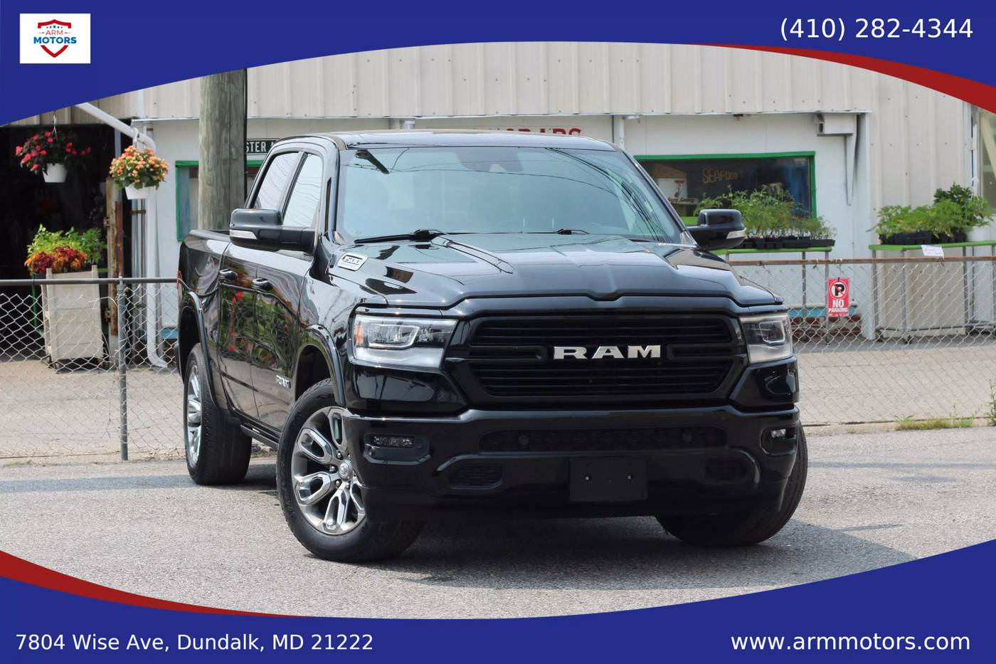 2021 Ram 1500 Laramie — Pickup Truck — 109,065 mi — Dundalk, MD