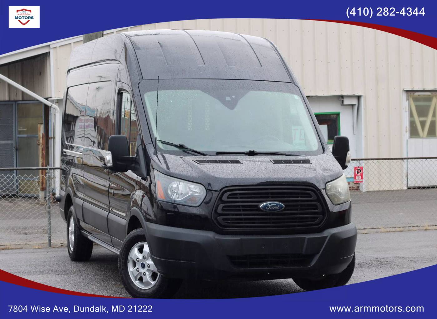 2017 Ford Transit Cargo Van T-250 — Cargo Van — 93,059 mi — Dundalk, MD