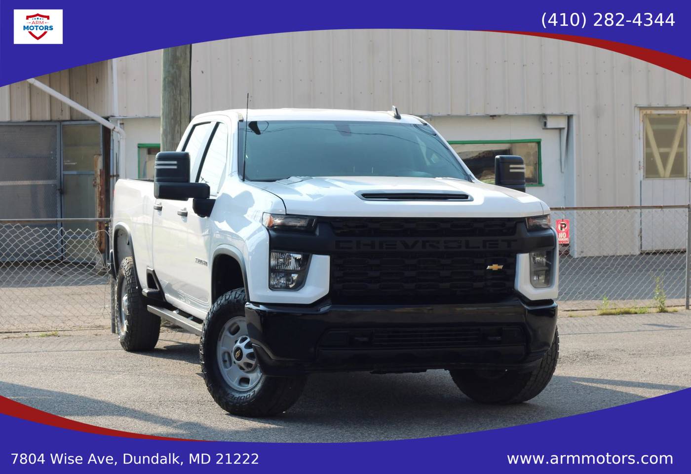 2021 Chevrolet Silverado 3500HD WT — Pickup Truck — 123,876 mi — Dundalk, MD