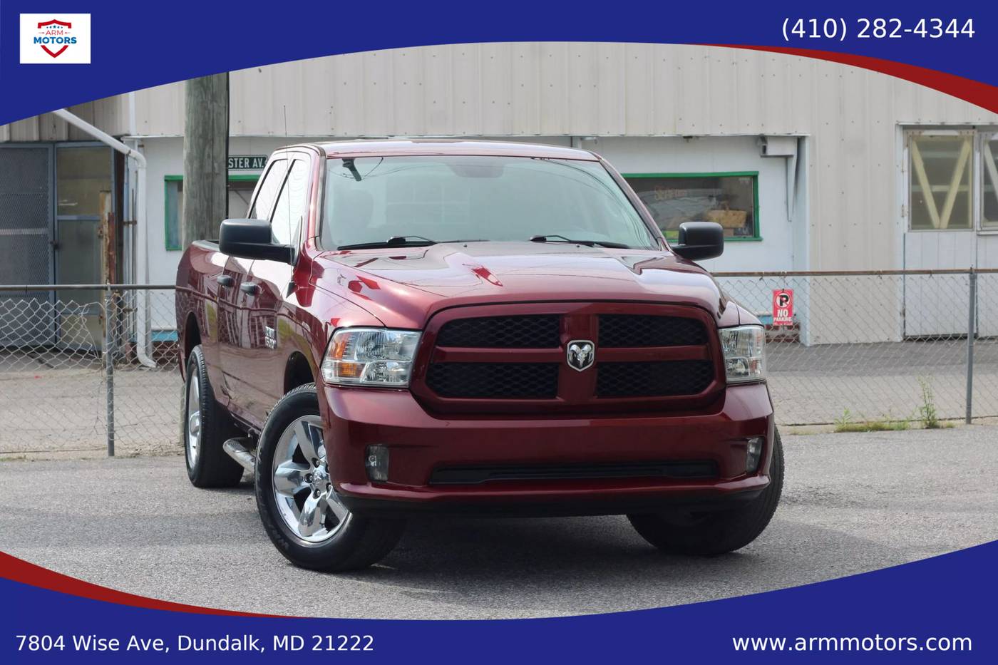 2018 Ram 1500 Express — Pickup Truck — 80,586 mi — Dundalk, MD