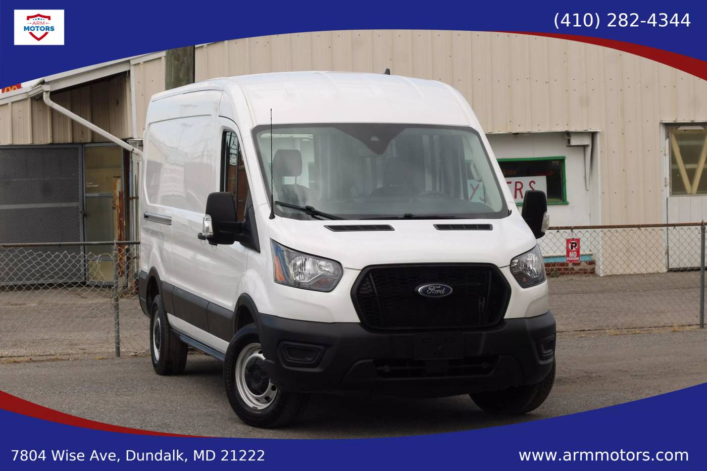 2021 Ford Transit Cargo Van T-250 — Cargo Van — 60,482 mi — Dundalk, MD