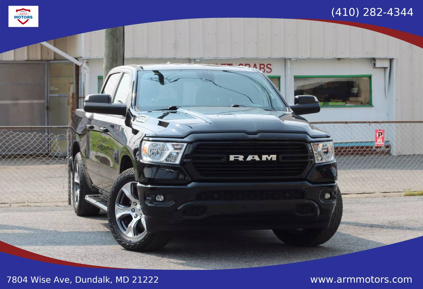 2019 Ram 1500 Big Horn/Lone Star — Pickup Truck — 93,790 mi — Dundalk, MD