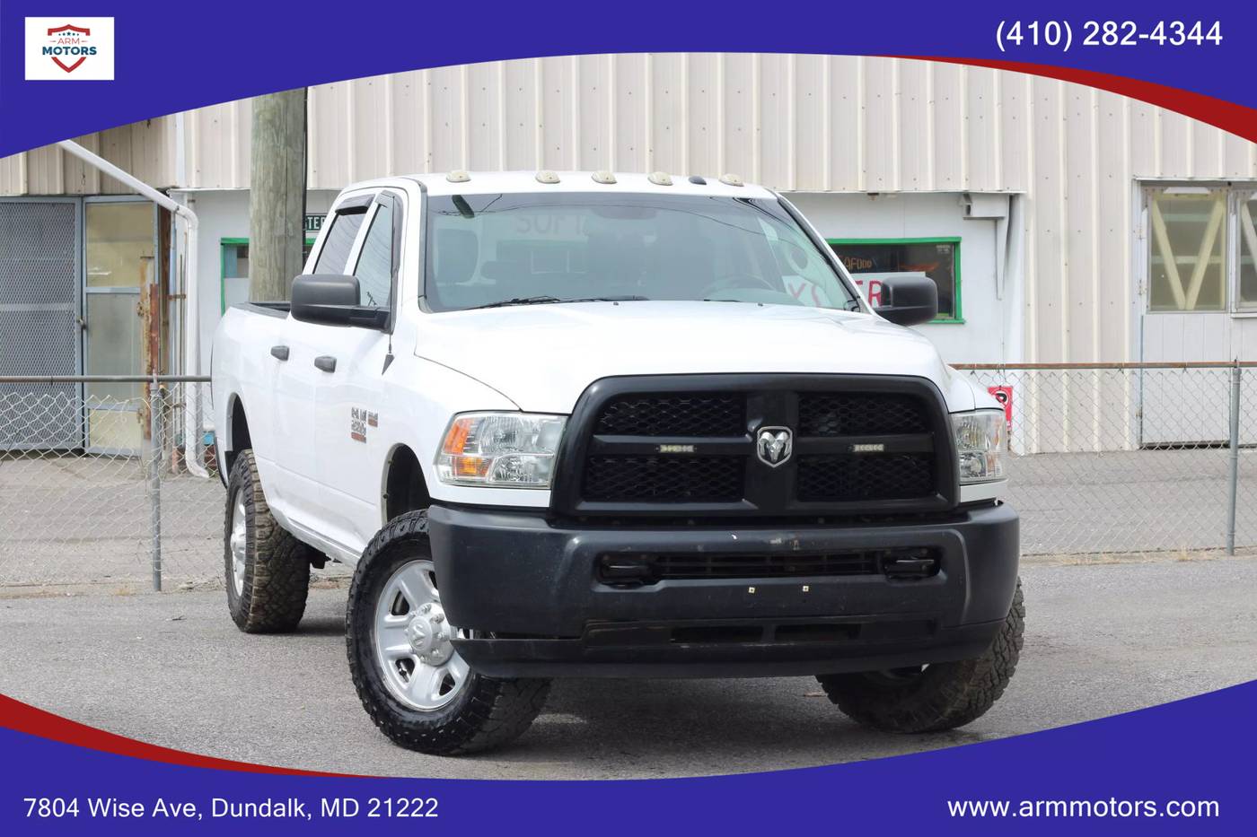 2016 Ram 2500 Tradesman — Pickup Truck — 132,200 mi — Dundalk, MD