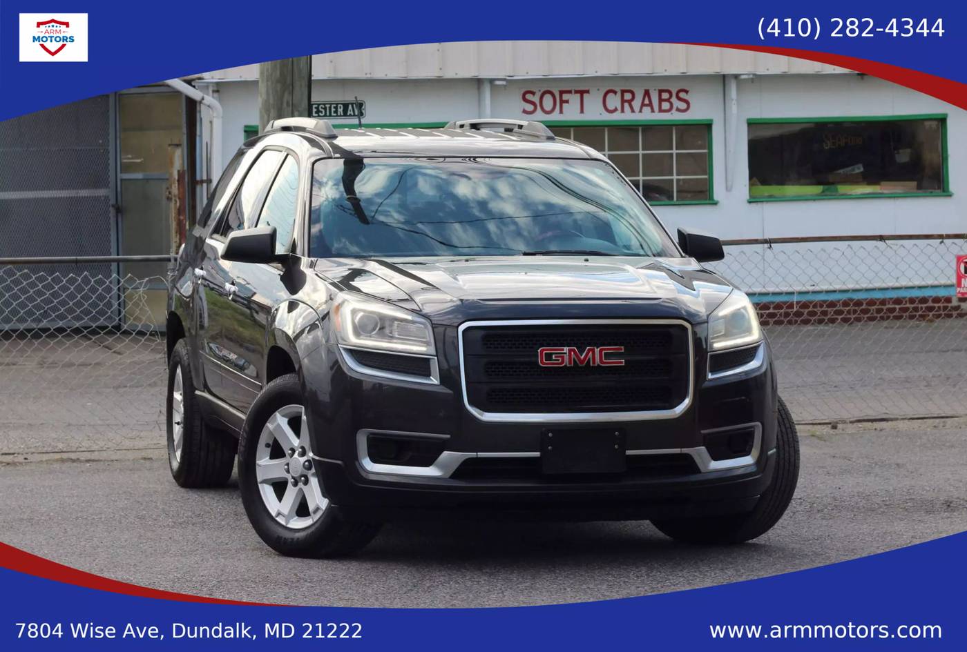 2013 GMC Acadia SLE — SUV — 110,622 mi — Dundalk, MD