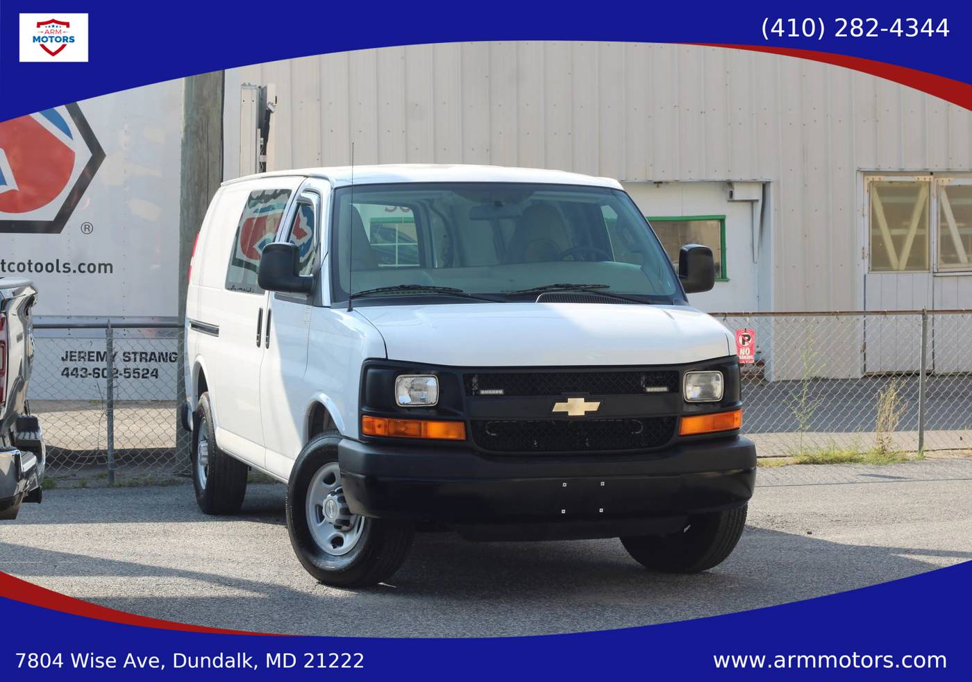 2016 Chevrolet Express Cargo Van Base — Cargo Van — 109,103 mi — Dundalk, MD