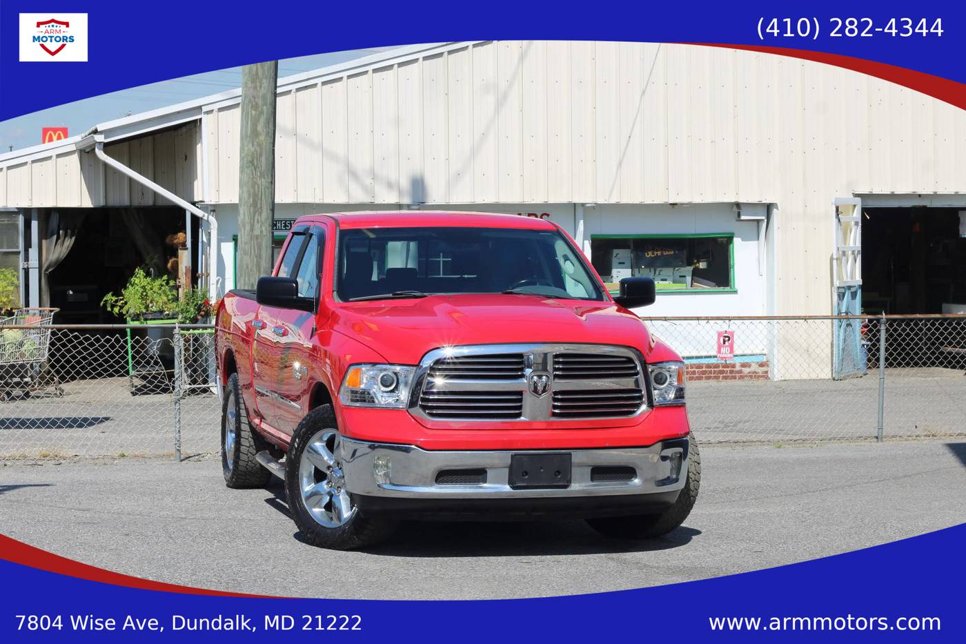 2014 Ram 1500 Big Horn — Pickup Truck — 183,500 mi — Dundalk, MD
