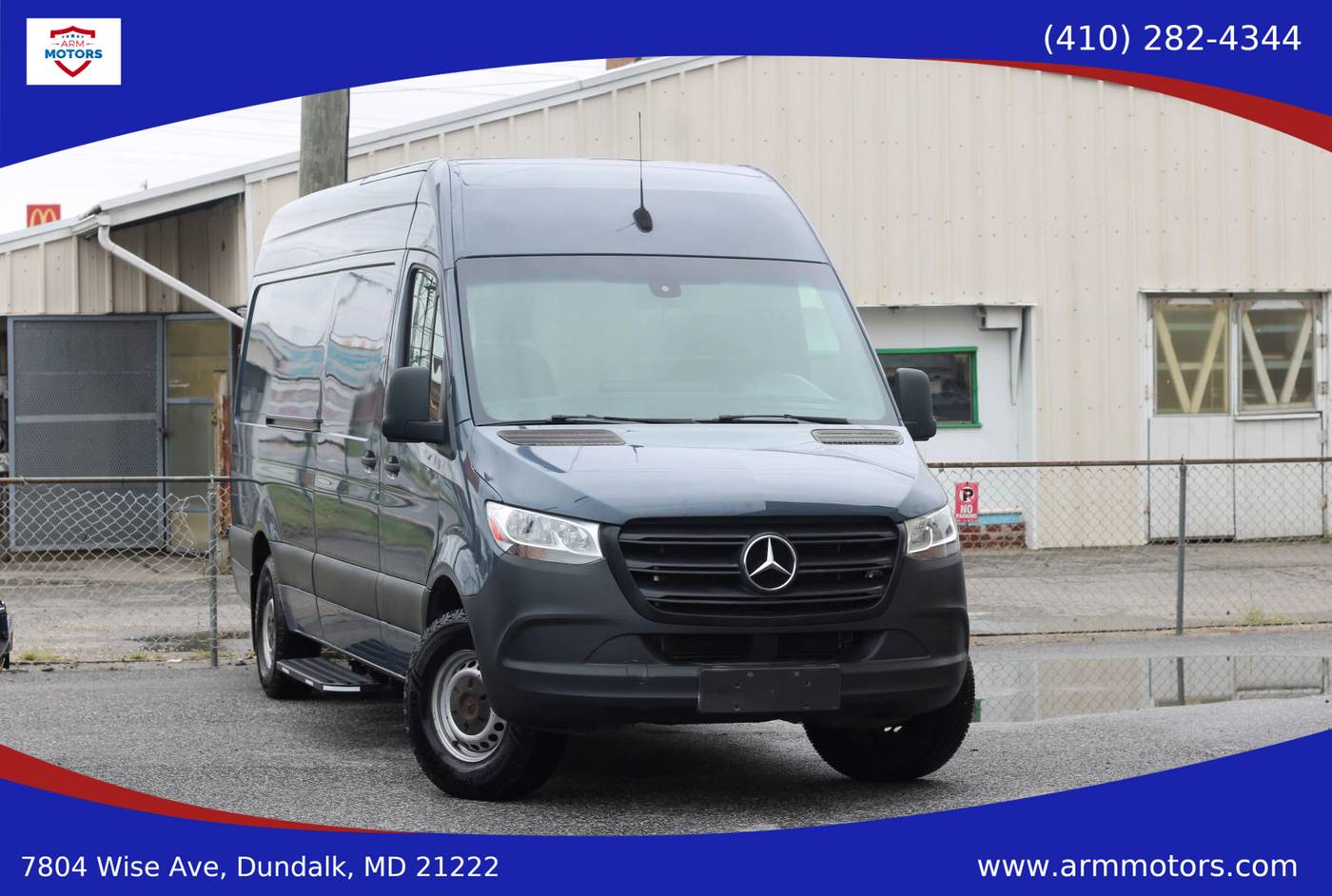 2019 Mercedes-Benz Sprinter Cargo Van 3500 — Cargo Van — 52,115 mi — Dundalk, MD