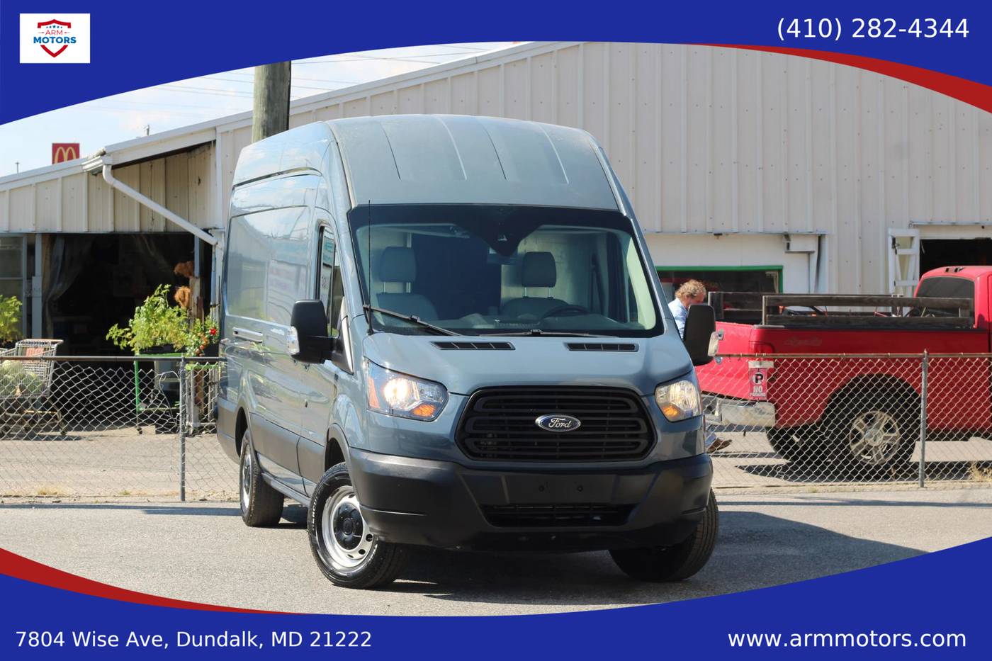 2019 Ford Transit Cargo Van T-250 — Cargo Van — 78,131 mi — Dundalk, MD