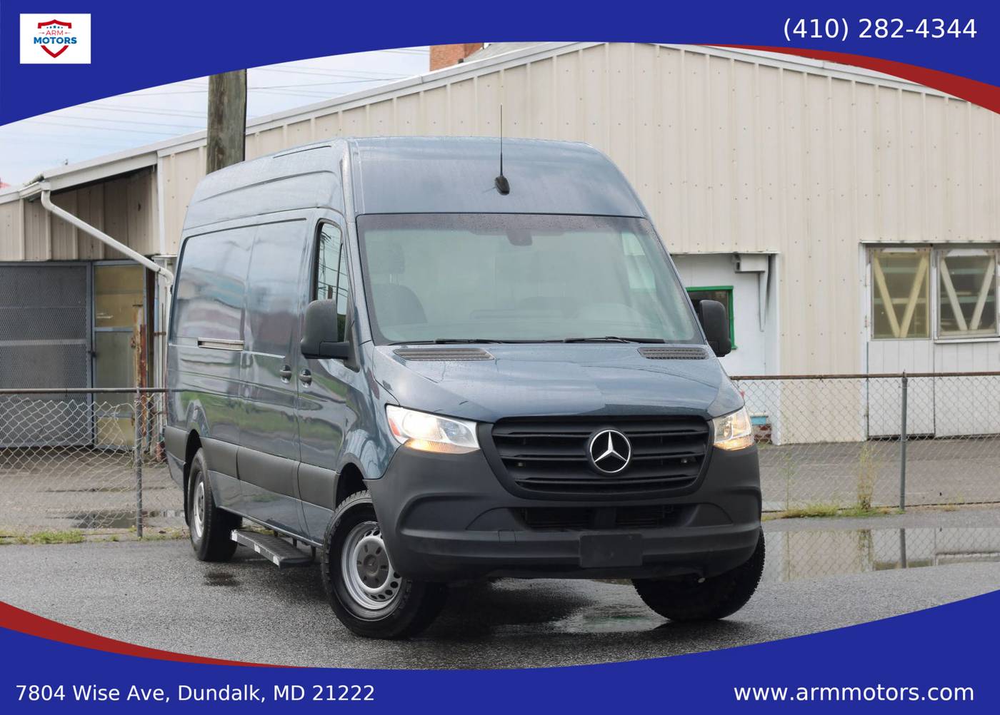2019 Mercedes-Benz Sprinter Cargo Van 3500 — Cargo Van — 87,845 mi — Dundalk, MD