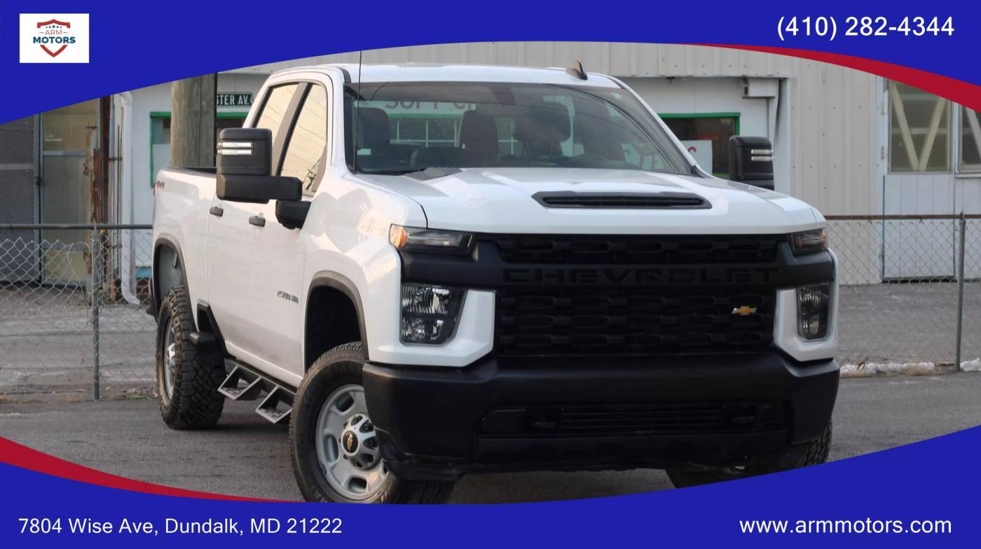 2020 Chevrolet Silverado 2500HD WT — Pickup Truck — 38,972 mi — Dundalk, MD