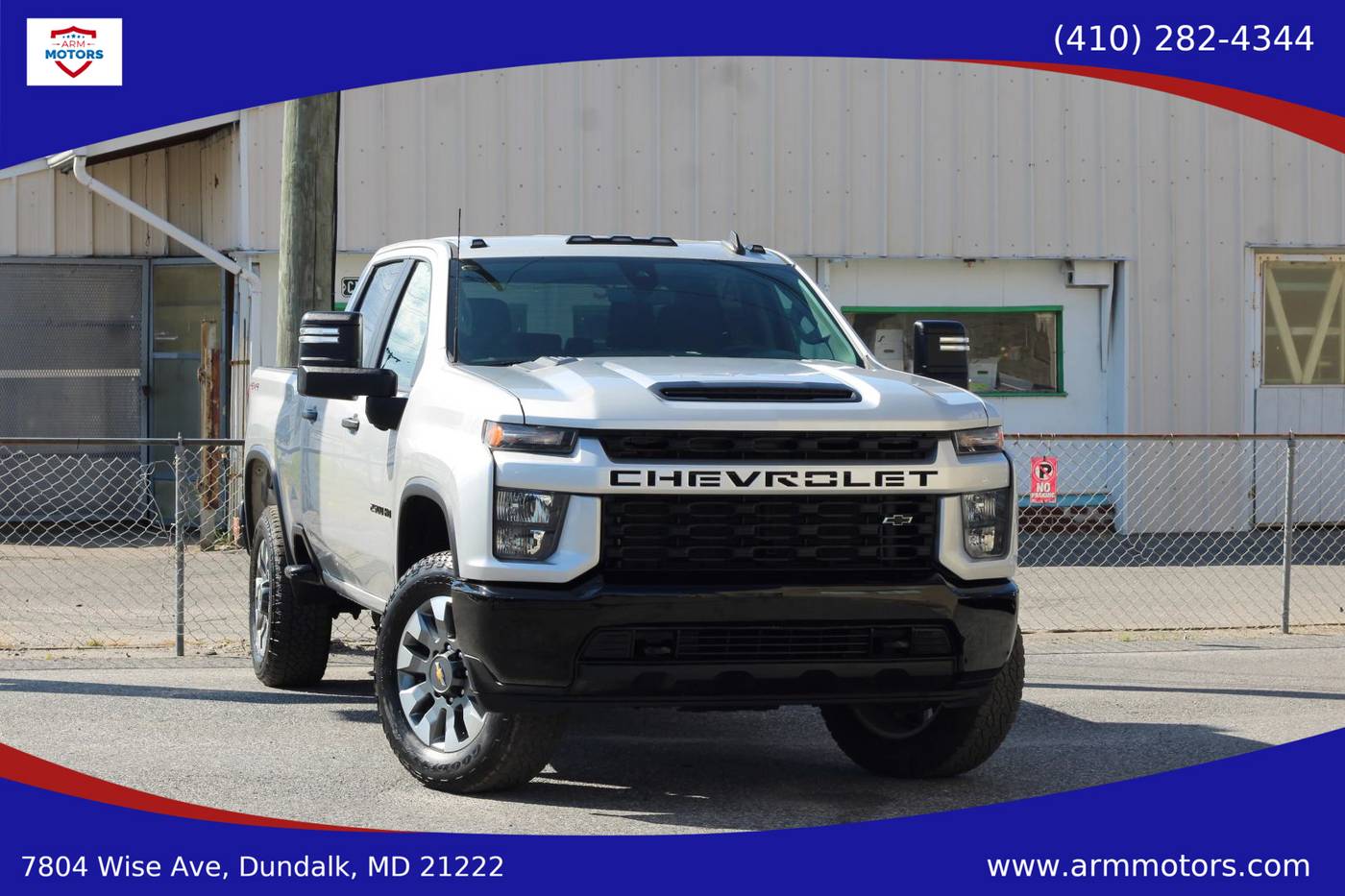 2022 Chevrolet Silverado 2500HD Custom — Pickup Truck — 108,560 mi — Dundalk, MD