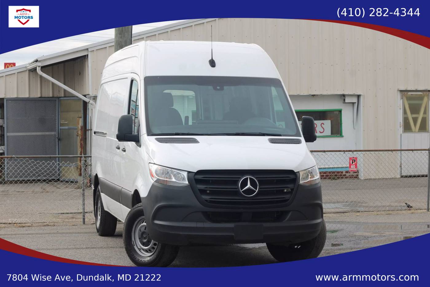 2022 Mercedes-Benz Sprinter Cargo Van 2500 — Cargo Van — 65,830 mi — Dundalk, MD