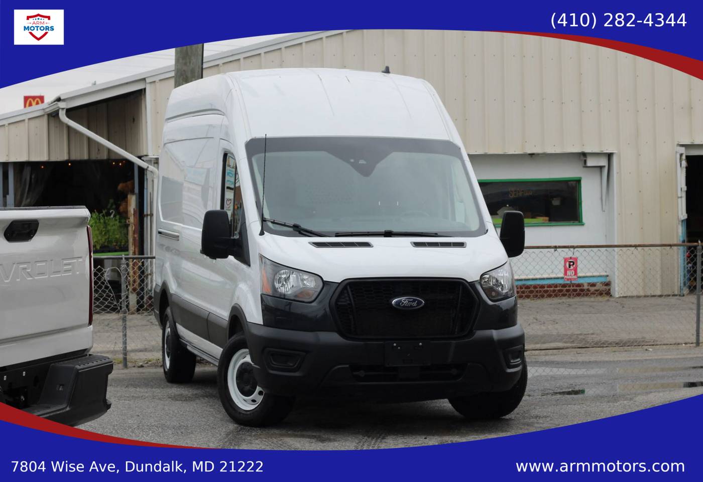2021 Ford Transit Cargo Van T-250 — Cargo Van — 77,782 mi — Dundalk, MD
