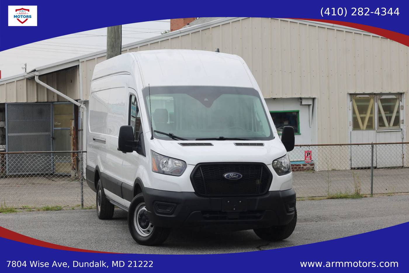 2022 Ford Transit Cargo Van T-250 — Cargo Van — 48,160 mi — Dundalk, MD
