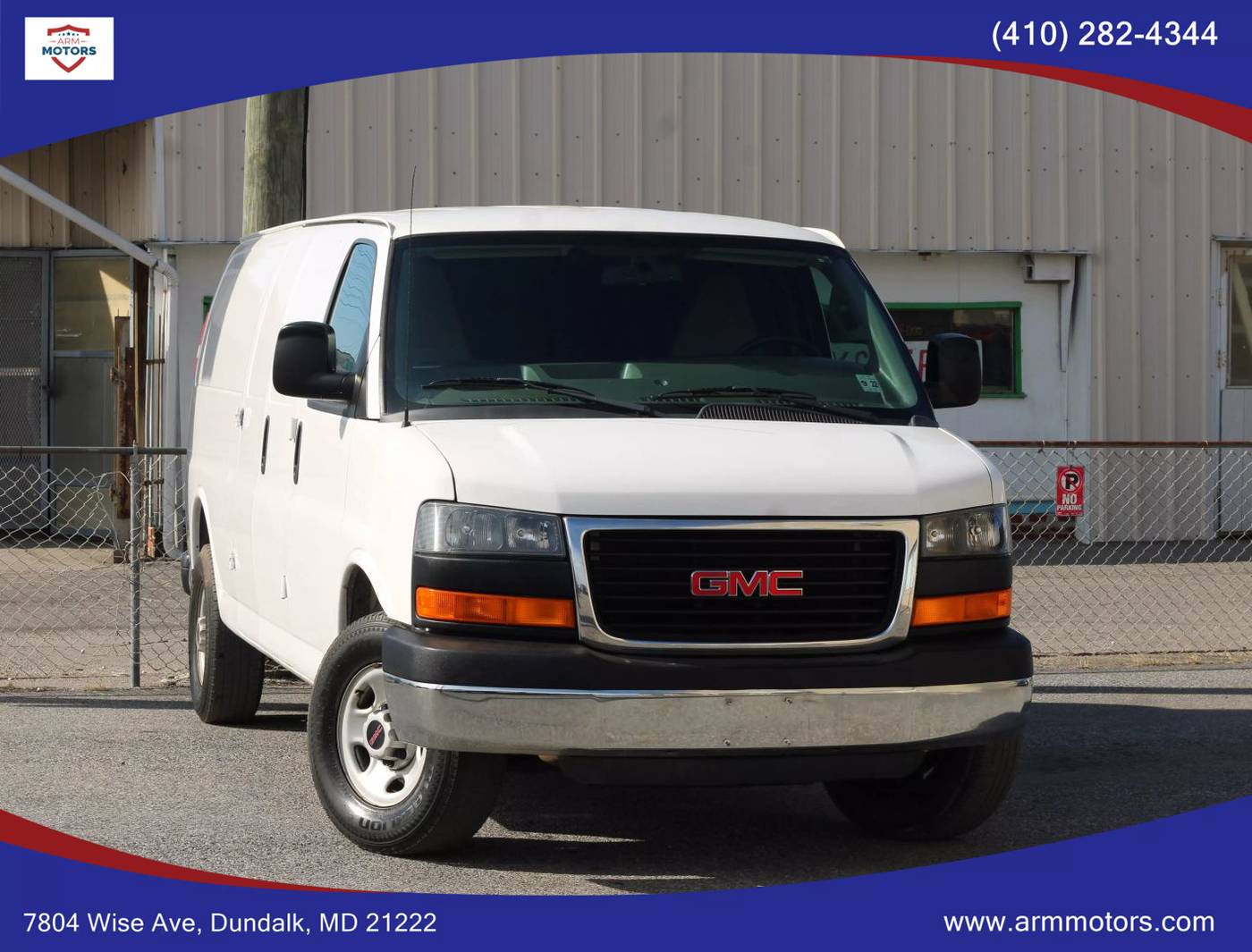 2016 GMC Savana Cargo Van Base — Cargo Van — 66,762 mi — Dundalk, MD