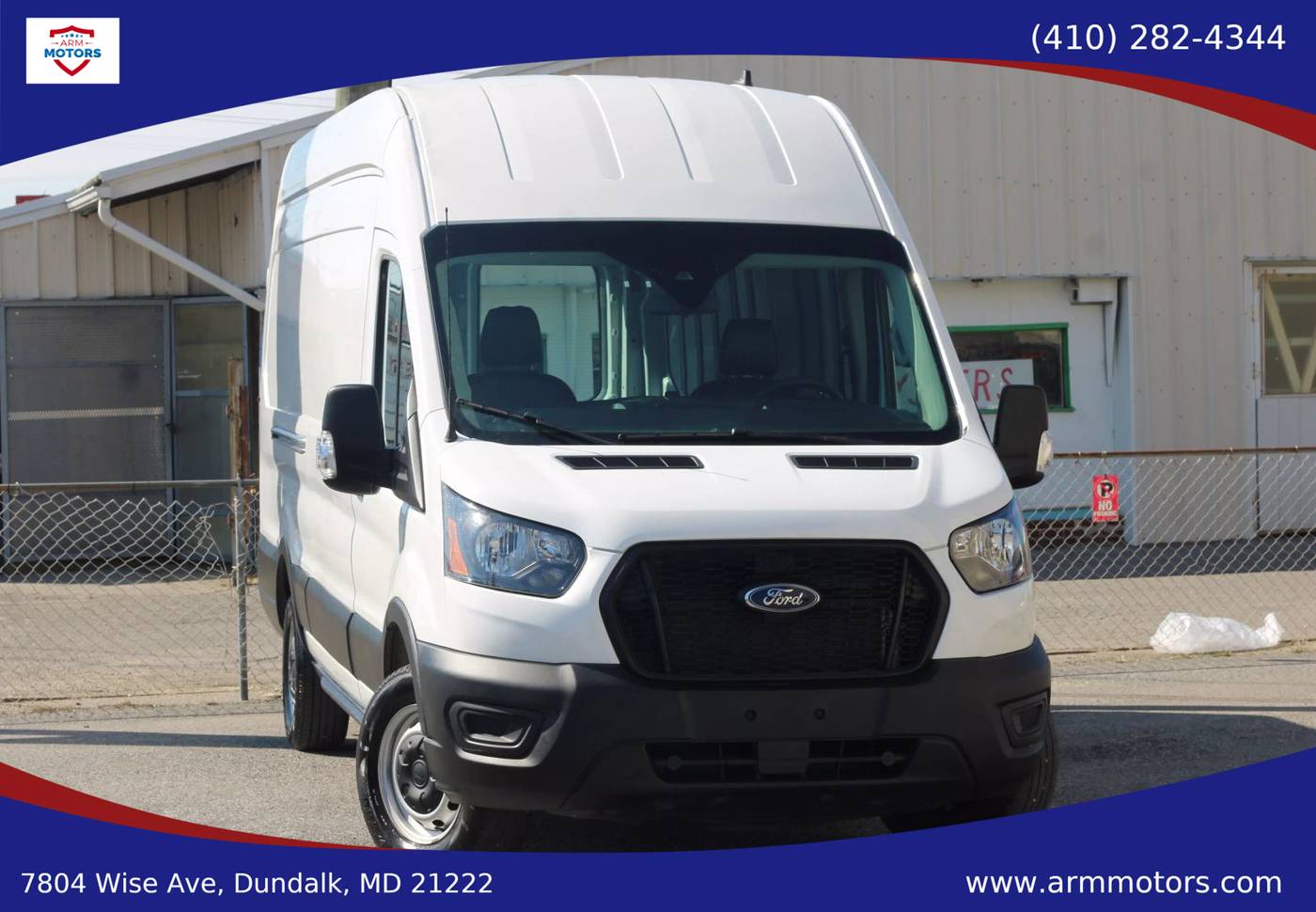 2021 Ford Transit Cargo Van T-250 — Cargo Van — 45,785 mi — Dundalk, MD