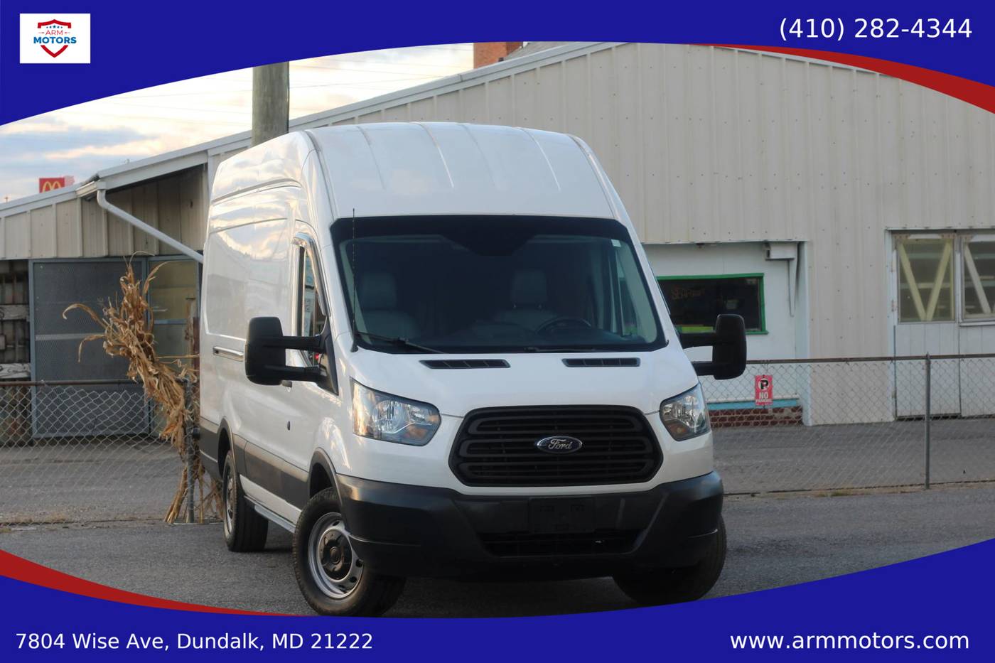 2018 Ford Transit Cargo Van T-350 — Cargo Van — 97,650 mi — Dundalk, MD