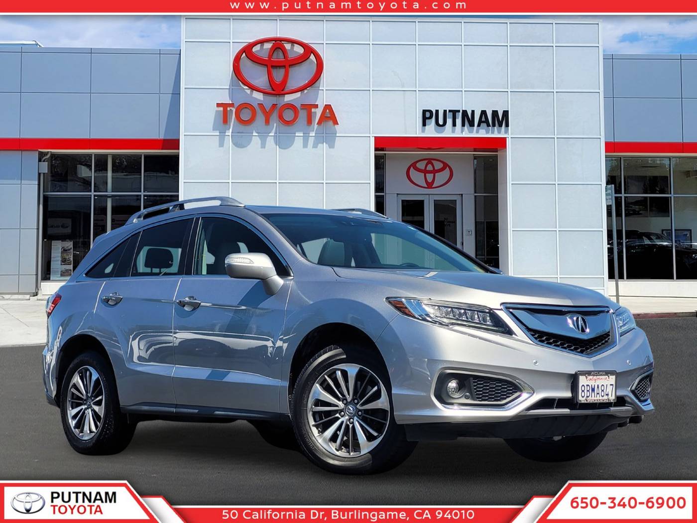 2018 Acura RDX Advance Package — SUV — 85,476 mi — Burlingame, CA