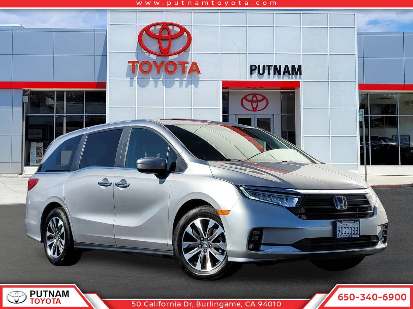 2023 Honda Odyssey EX-L — Minivan — 35,237 mi — Burlingame, CA