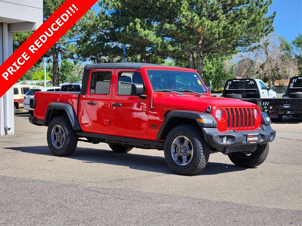 2020 Jeep Gladiator Sport S — Pickup Truck — 55,187 mi — Longmont, CO