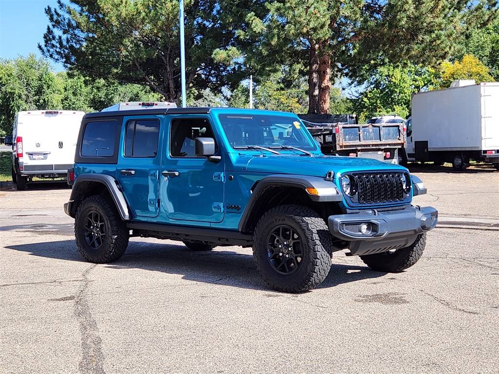 2024 Jeep Wrangler Willys — SUV — 12,172 mi — Longmont, CO
