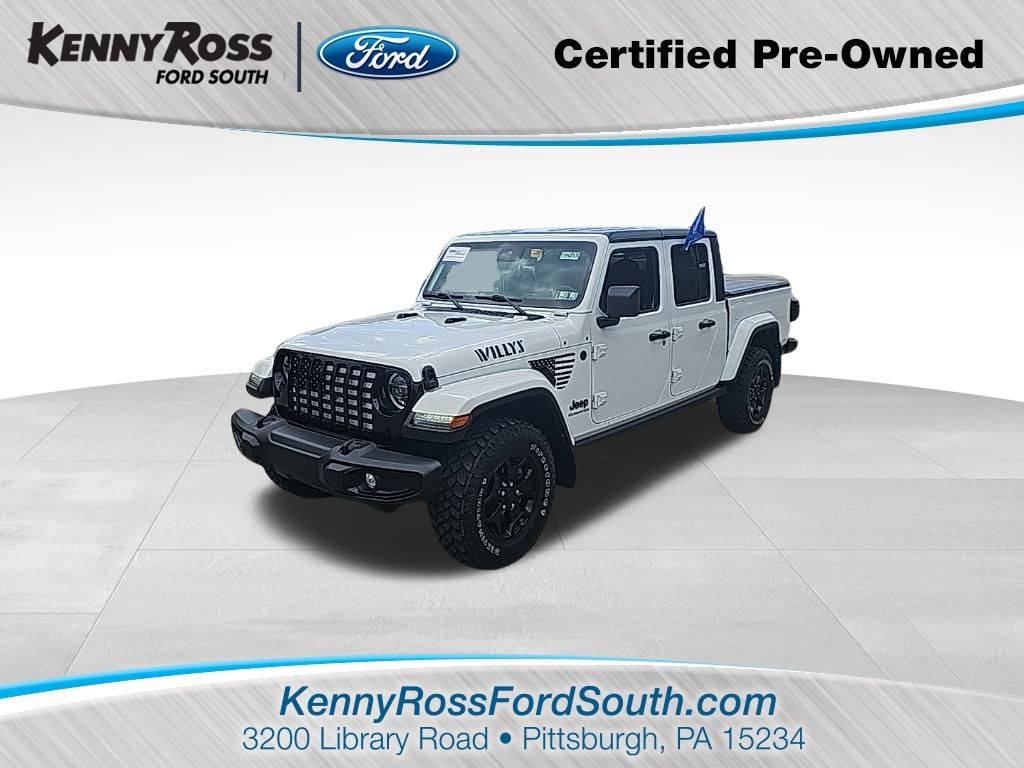 2021 Jeep Gladiator Willys — Pickup Truck — 20,583 mi — Castle Shannon, PA