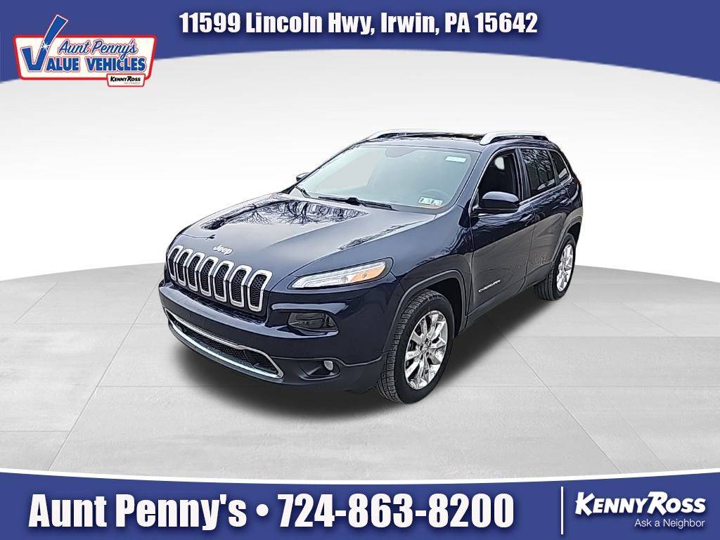 2015 Jeep Cherokee Limited — SUV — 121,314 mi — Castle Shannon, PA