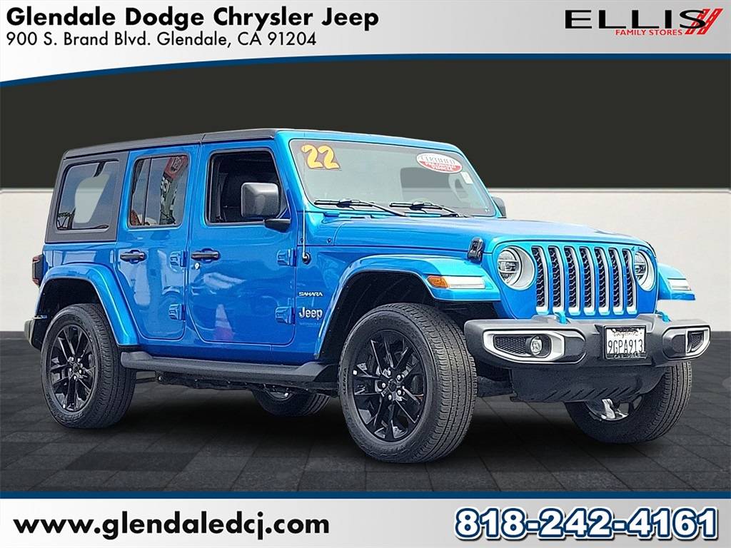 2022 Jeep Wrangler Sahara 4xe — SUV — 25,990 mi — Glendale, CA